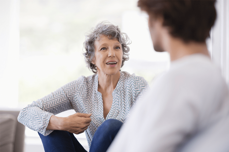 a woman suffering expresses her feelings (actor portrayal)